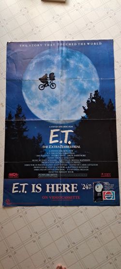 Original ET Movie Poster