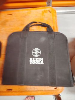 Klein Tools Black Canvas Tool Bag