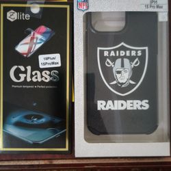 Raiders Case/ Glass Protector 