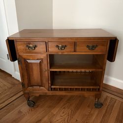 Antique Bar Cart