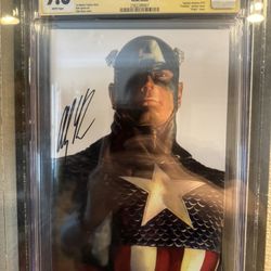 OBO - Alex Ross Captain America - Timeless Variant - 9.8 Signature Series