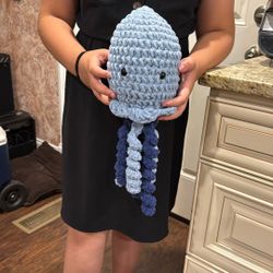 Hand-made Crochet Jellyfish