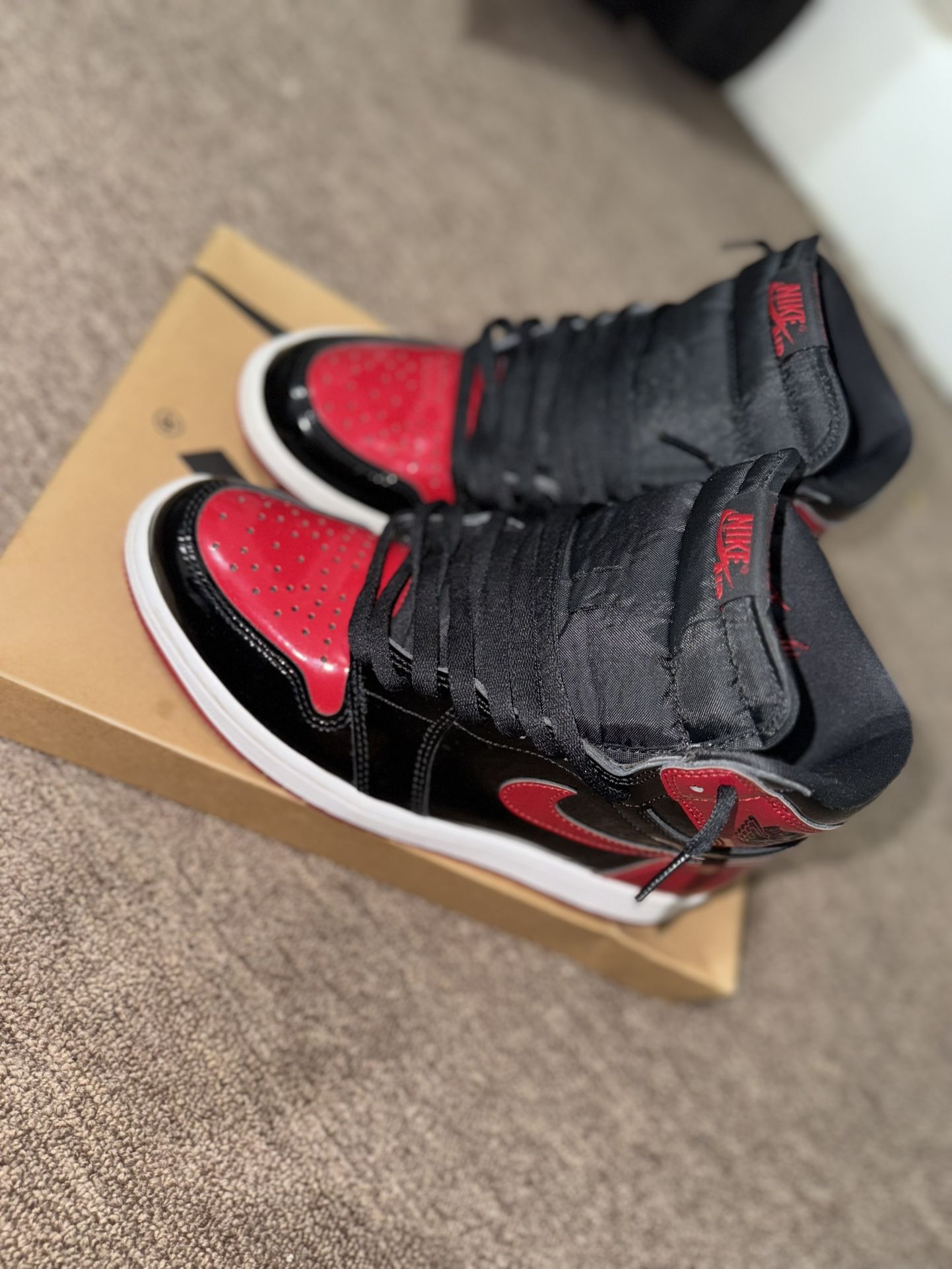 Jordan 1 Patent Bred