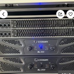 Crown Amplifier  XLi 2500, XLi 3500