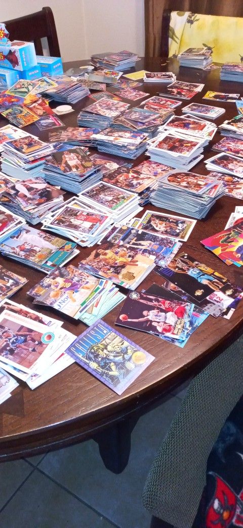 Vintage Basketball trading Cards 4800 +