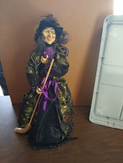 Halloween Witch Figure Doll