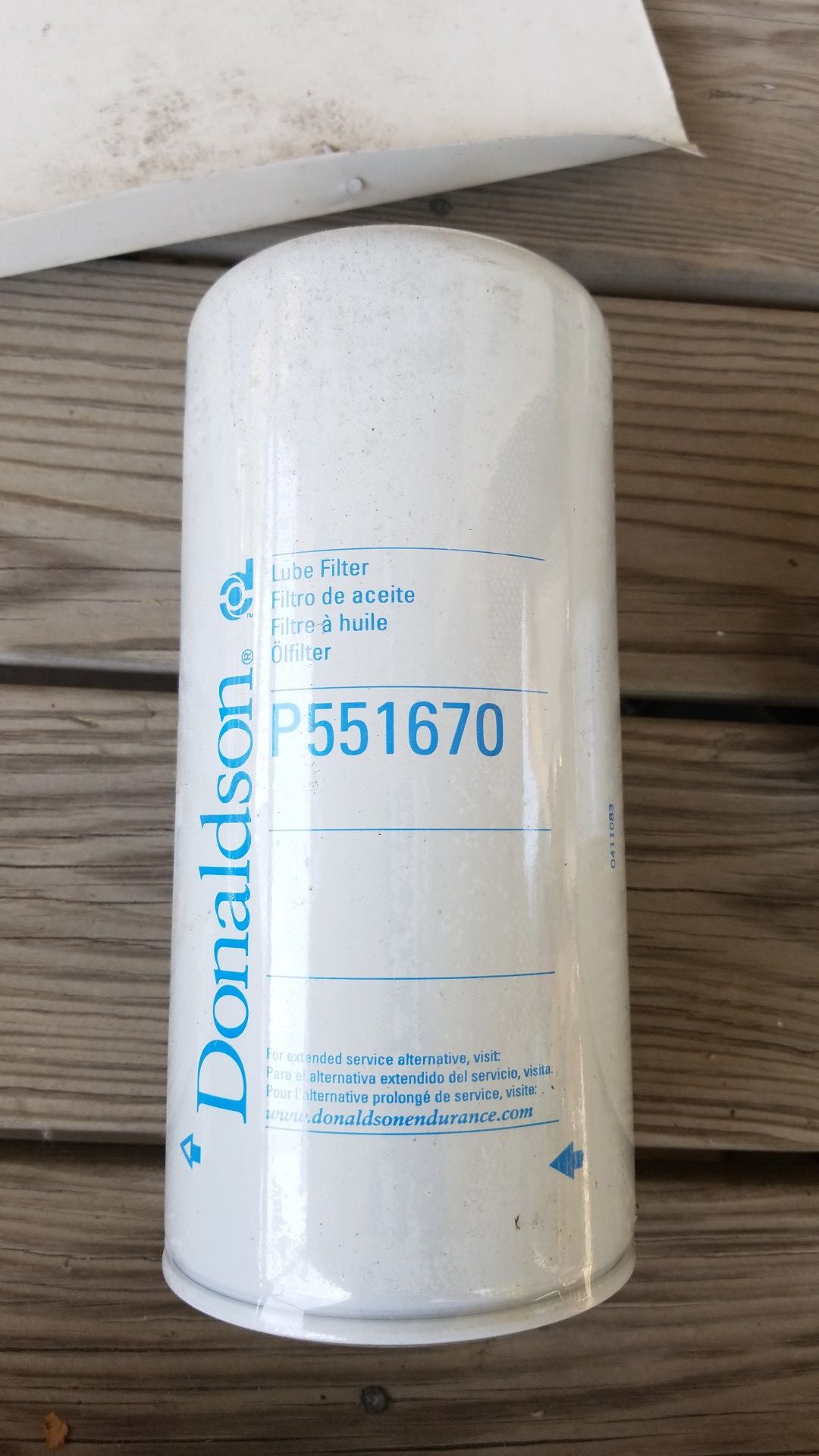 Donaldson oile filters