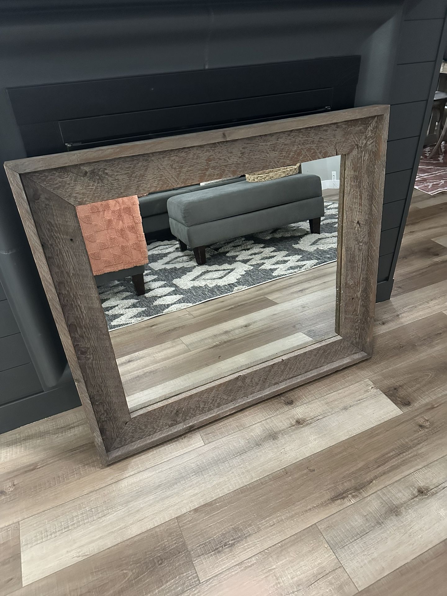 Reclaimed Wood Wall Mirror