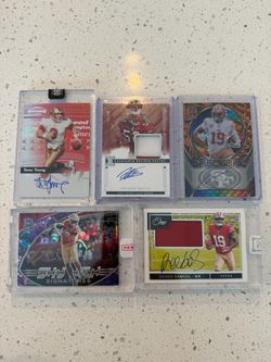 NFL Trading Card Lot – Autos, Patches, Rookies