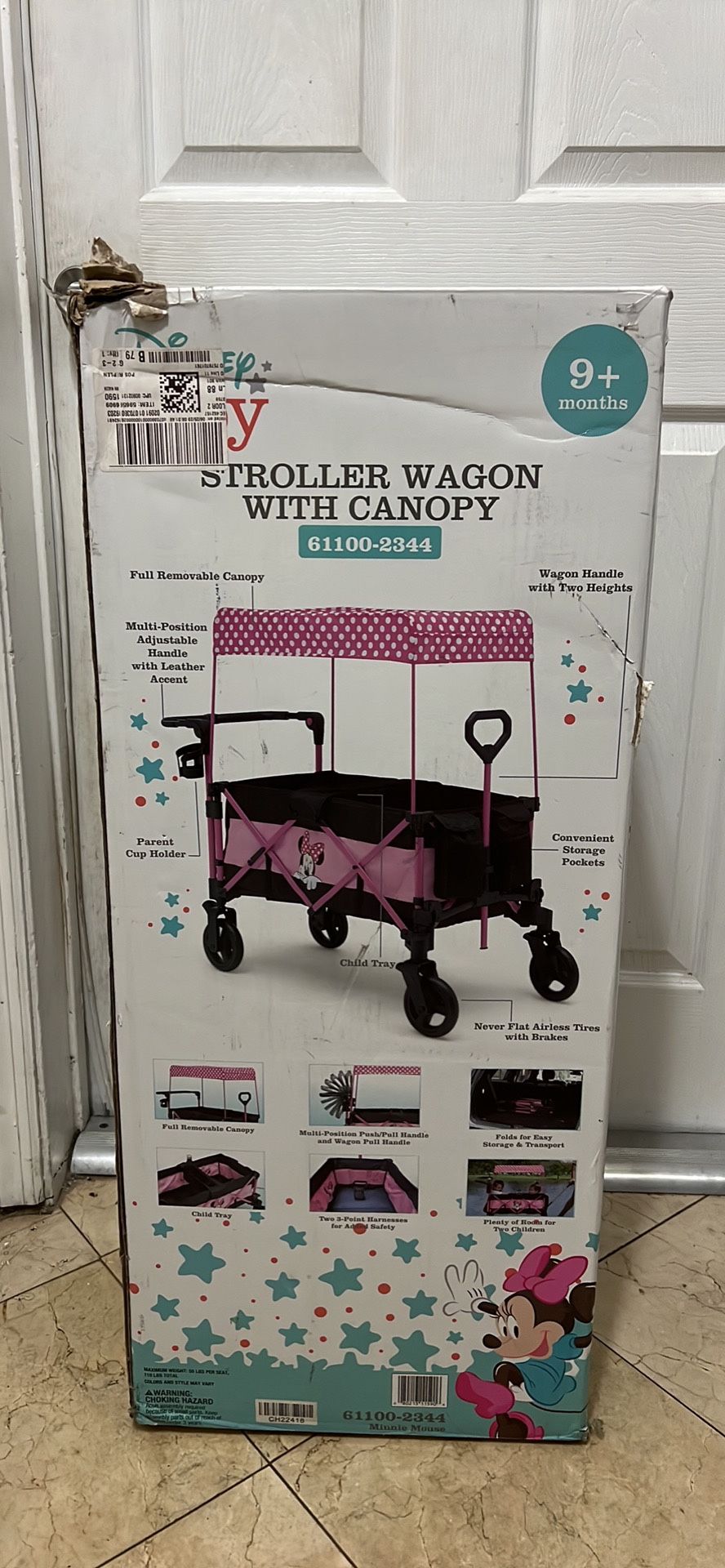 Disney Minnie Mouse Stroller Wagon by Delta Children for Sale in Miami, FL  - OfferUp