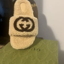 Authentic New In box gucci slides