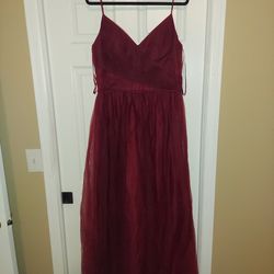 Wine/Burgundy Special Occasion Dress Thumbnail