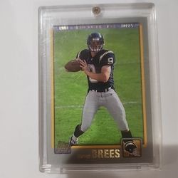 2001 Topps - #328 Drew Brees (RC)