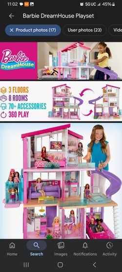 Barbie Dream House with 50 + Dolls/ accessories