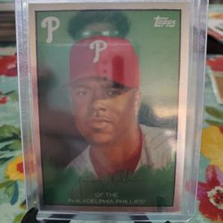 Jimmy Rollins 08 Topps Chrome T205 Insert Baseball Card 
