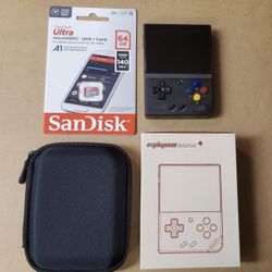 Miyoo Mini Plus With Case 64 Gb