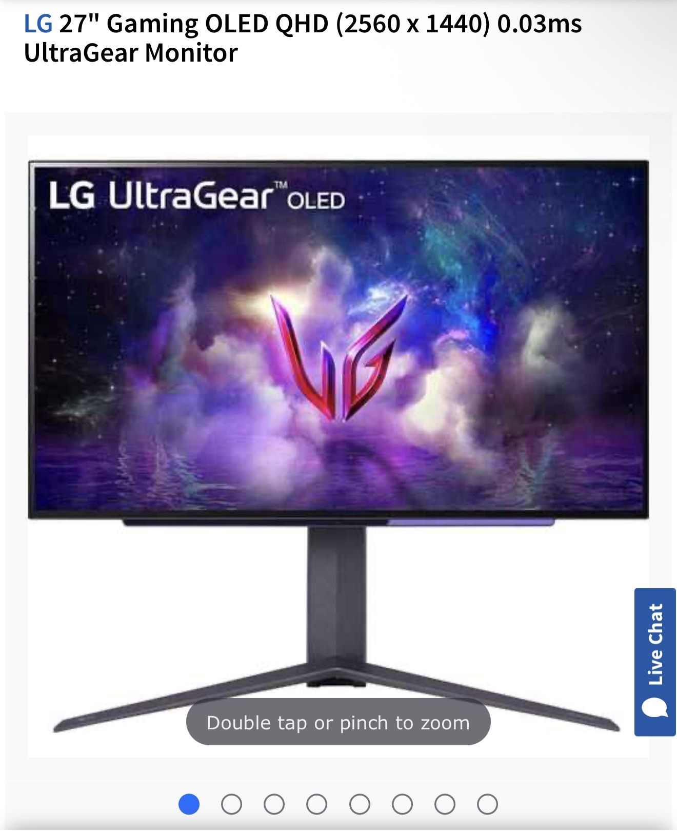 LG UltraGear OLED 27” 240hz