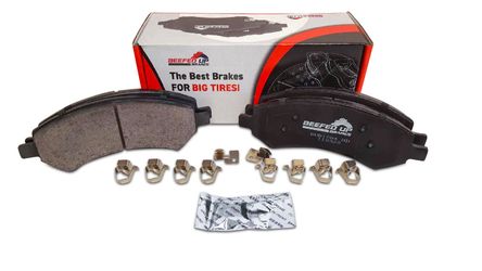 2006-2020 Ram 1500 ceramic brake pad kit (heavy duty - front)