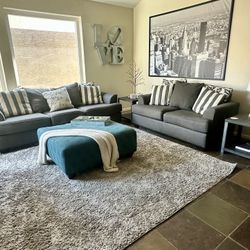Gray Sofa Set