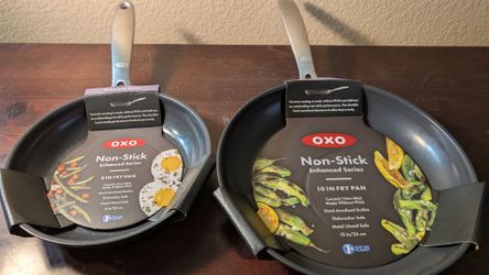 OXO Enhanced 8" and 10" Frying Pan Combo
