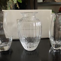 Crystal Vase set