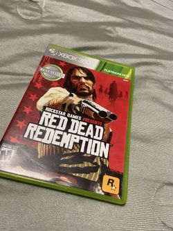 Red Dead Redemption 1 - Video game with original game guide and poster/game map