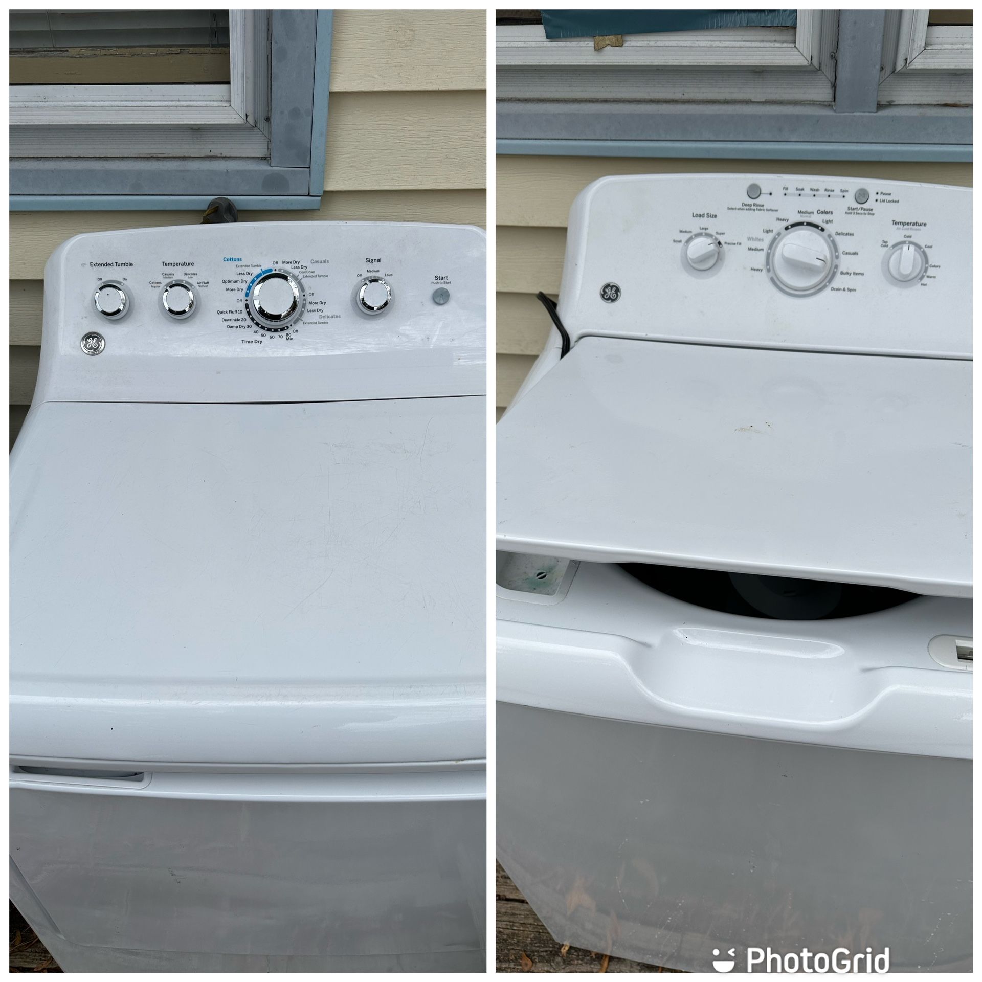 GE Washer And Dryer Set