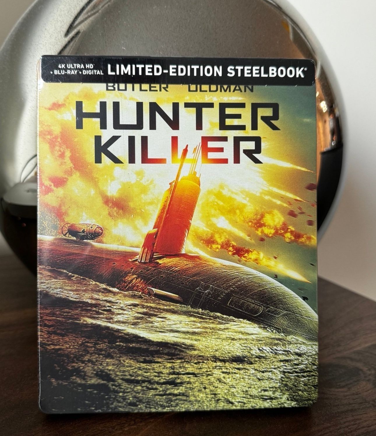 Hunter Killer 4k Steelbook