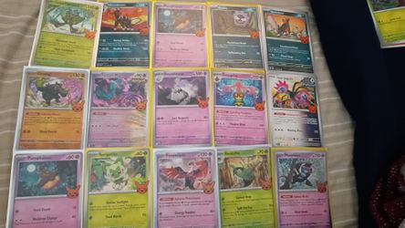 Pokemon cards Halloween