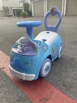 Frozen Little Car