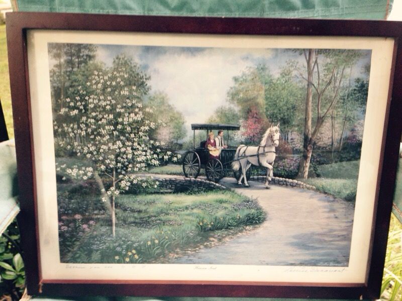 Memphian Louise Dunavant Heaven Sent Lithograph Print Signed