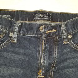 Men’s Lucky Brand Denim Jeans 221 Original Straight Fit in Size 30 X 34