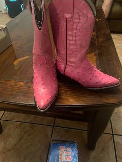 Pink Vaquera Boots