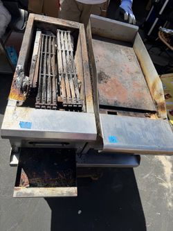 Grill , griddle and chef table