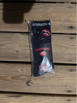 Black Chrome Hearts Socks