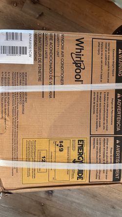 New AC unit 6000 BTU