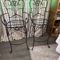 2 Counter  Stools Both $30. As A Set