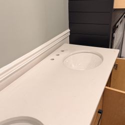 Double Vanity Sink