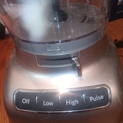 KitchenAid Food Processor KFP1133CU Silver