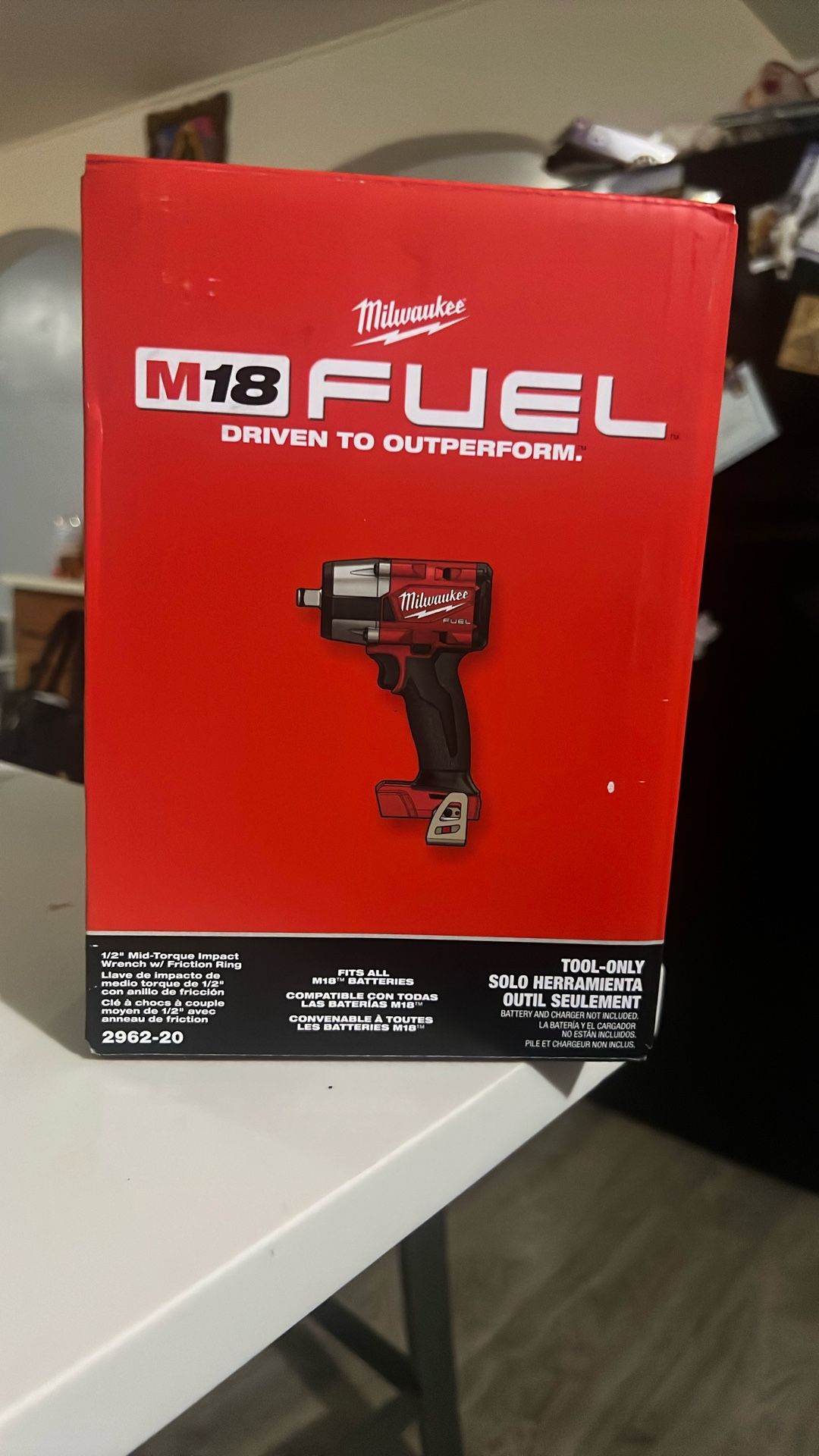 1/2” Mid Torque Impact Wrench 