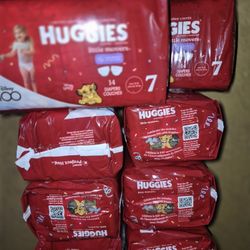 Huggies Size 7 Son 112 Pañales Por $48 Firme 