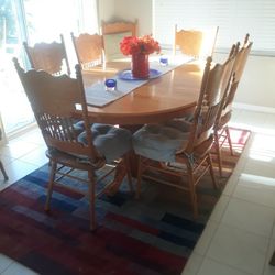 Solid Oak Dining Table