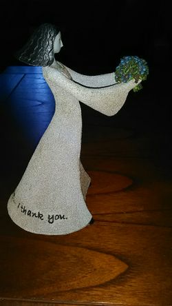 Art Stone by Carson "Thank You" Statue* New* - $12