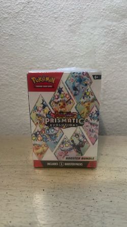 2 Pack Pokemon Prismatic Booster Bundle