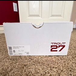 Men as 8 Trout Nike baseball cleats NIB