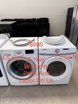 Kenmore and Samsung Washer  And Dryer