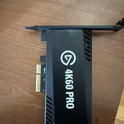 4K Elgato Capture Card 