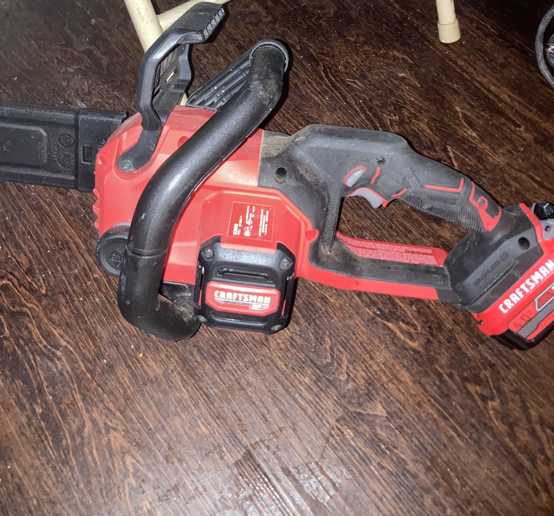 Craftsman V20 Brushless Battery Chainsaw