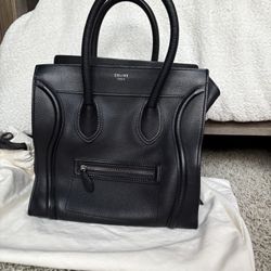 Classic Leather Celine bag