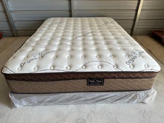 Queenn organic cloud edition EuropillowTop MatresAndboxspring